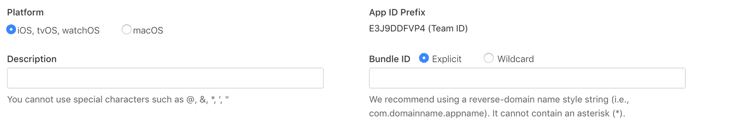 Bundle ID
