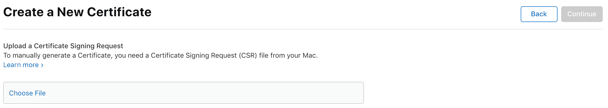 Upload the file